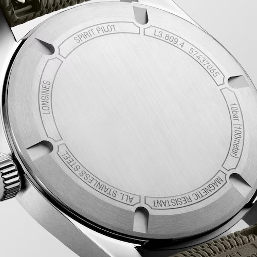 LONGINES SPIRIT PILOT- L3.809.4.53.9  3